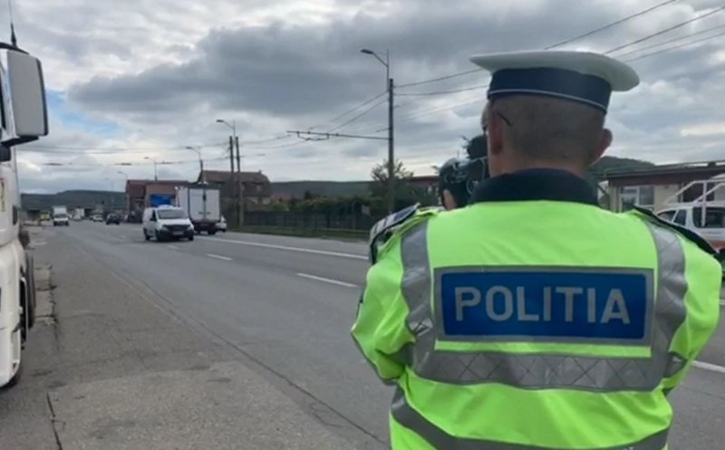 ROADPOL SAFETY DAYS la Cluj. Zeci de vitezomani trași pe dreapta și peste o sută de amenzi în câteva ore