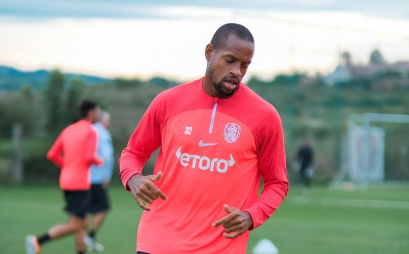 Rangelo Janga nu joacă la CFR Cluj, dar înscrie pentru echipa națională