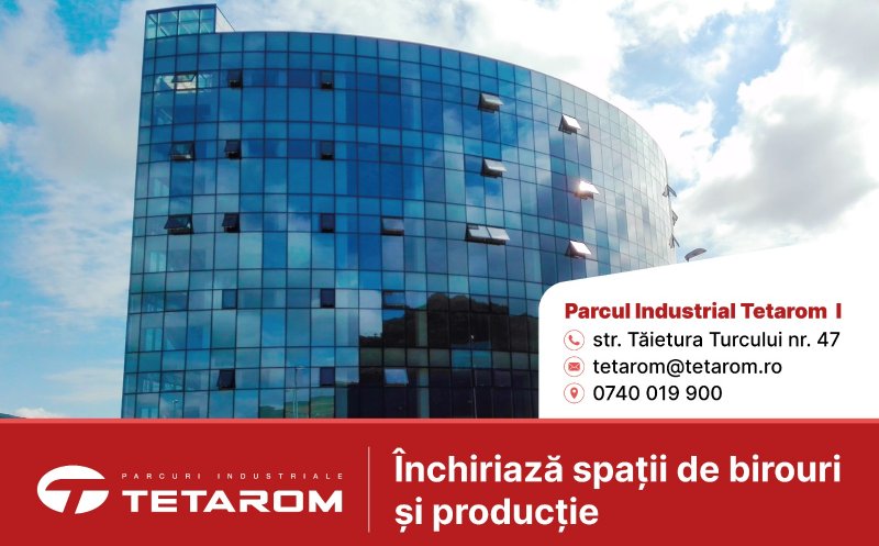 TETAROM organizează LICITAȚIE PUBLICĂ pentru închirierea unei clădiri de birouri în Cluj-Napoca