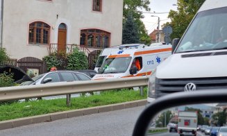 Accident GRAV pe Calea Turzii. Descarcerarea, la fața locului