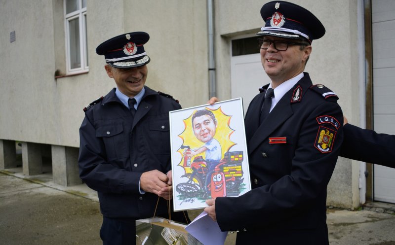 Un colonel și un locotenent de la ISU Cluj au trecut în rezervă