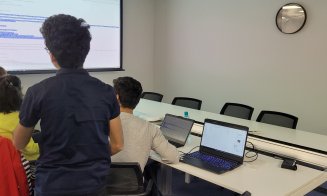 NTT DATA a inaugurat Innovation Science Café, un spațiu educațional destinat studenților UBB Cluj