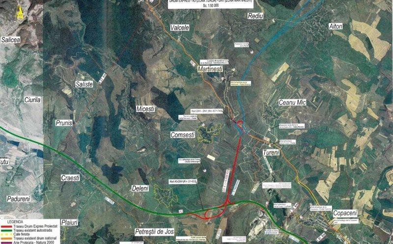 Se pregătește licitația pentru conectarea Clujului cu Autostrada A3