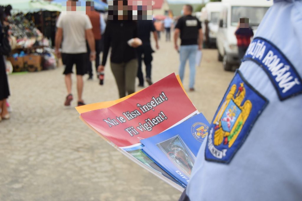NU puneți portmoneul la vedere! Polițiștii au pornit la vânătoare de hoți la Târgul de la Negreni