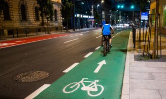 Piste de biciclete pe Calea Turzii-strada Observatorului și Drumul Sfântul Ioan