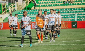 Victorie pentru "studenți" la revenirea pe Cluj Arena. "Șepcile roșii" au câștigat la limită cu Hermannstadt