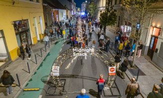 Midnight Snack, la Zlele Clujului! Cea mai mare masă din oraş a fost întinsă pe strada Napoca