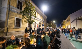 Midnight Snack, la Zlele Clujului! Cea mai mare masă din oraş a fost întinsă pe strada Napoca