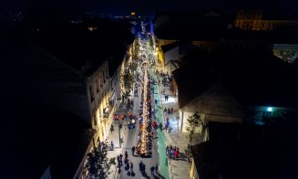 Midnight Snack, la Zlele Clujului! Cea mai mare masă din oraş a fost întinsă pe strada Napoca