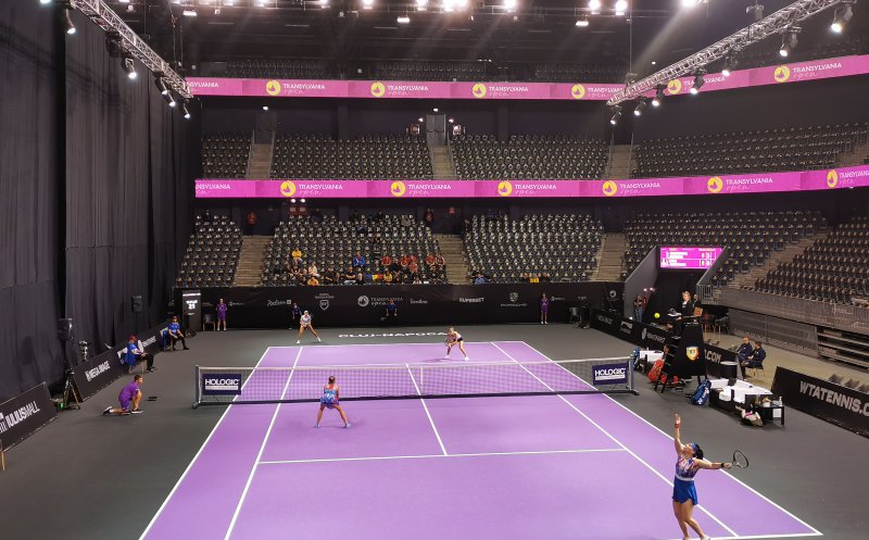Surpriză la Transylvania Open 2022. Deținătoarele trofeului de dublu, eliminate încă din primul tur