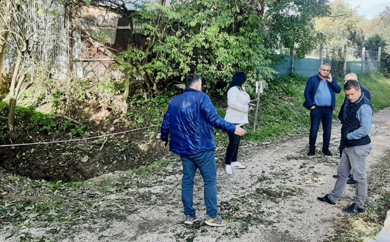 Alunecări de teren pe Autostrada Transilvania, Nădășelu – Mihăiești. Prefectul Clujului caută soluții cu specialiștii