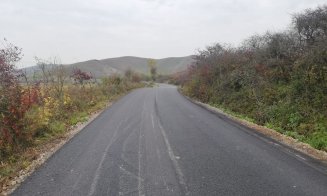S-a finalizat asfaltarea unui drum turistic din Cluj. Cum arată acum