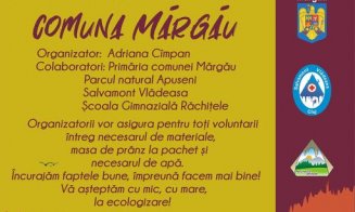 Voluntari din Cluj, uniţi-vă! Acţiune de ecologizare, sâmbătă, la Mărgău