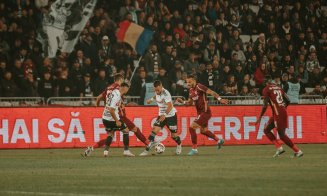 Cum arată statistica derby-ului "U" - CFR. "Studenții" i-au dominat pe "feroviari"