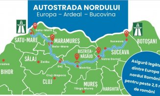 Se face Autostrada Nordului, care trece și prin Cluj. Ministerul Transporturilor a desemnat câștigătorul pentru SF