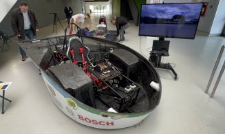 Mașina viitorului, creația studenților UTCN la Pro Invent, un eveniment dedicat cercetării științifice, inovării și inventicii la BT Arena din Cluj