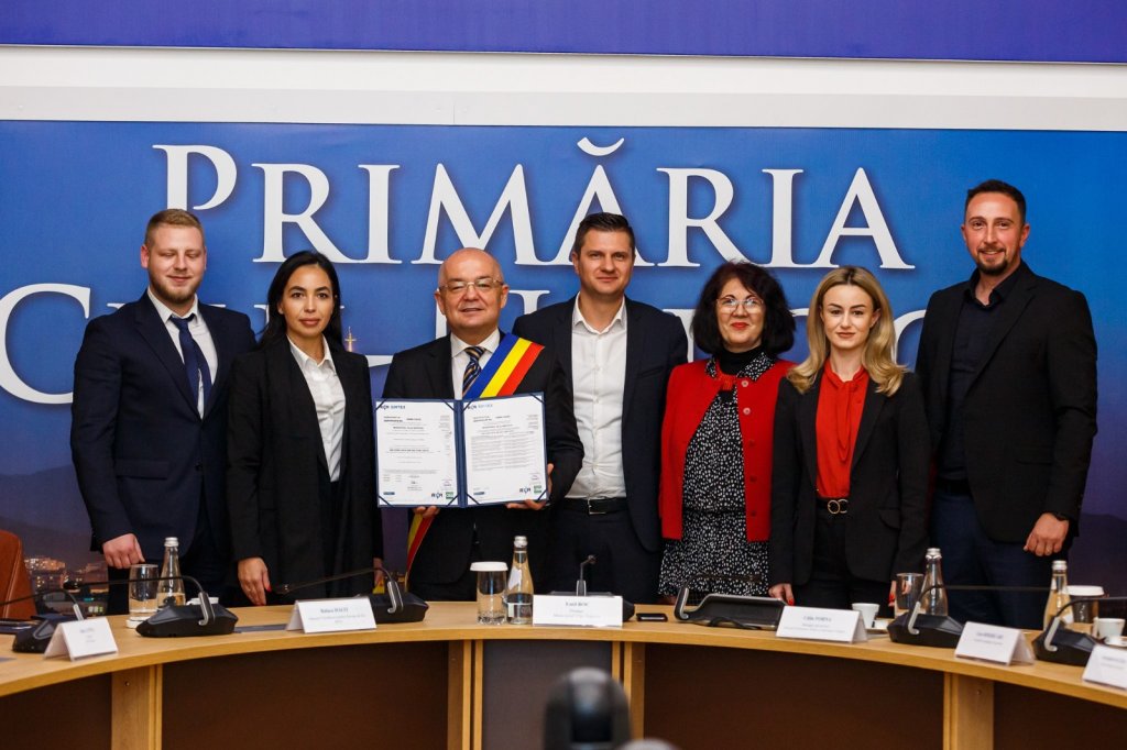 Primăria Cluj-Napoca a primit Certificatul Sistemului Anti-Mită