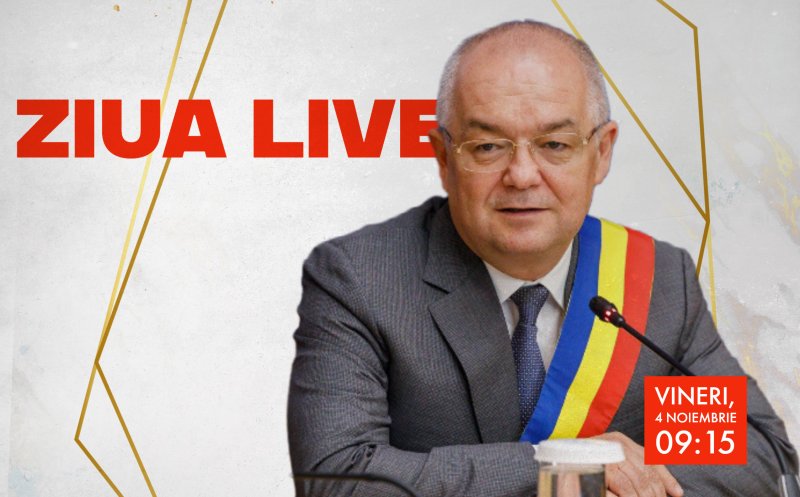 EMIL BOC vine la ZIUA LIVE. Vineri, ora 09:15, în direct pe www.zcj.ro
