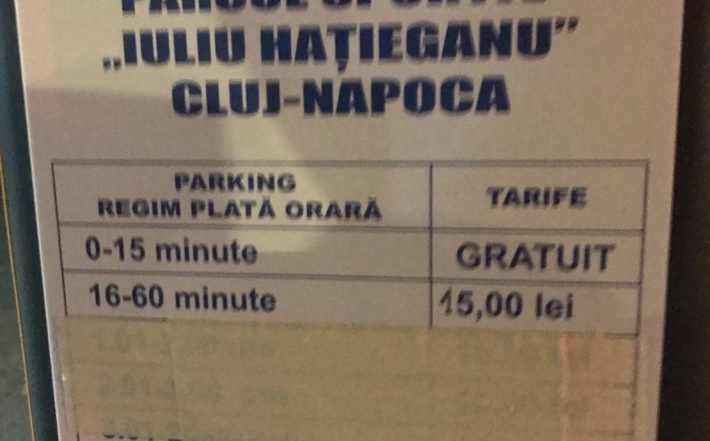 Parcare de LUX în Parcul Sportiv „Iuliu Hațieganu”: "S-a triplat pur și simplu peste noapte"