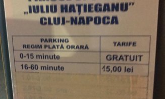 Parcare de LUX în Parcul Sportiv „Iuliu Hațieganu”: "S-a triplat pur și simplu peste noapte"