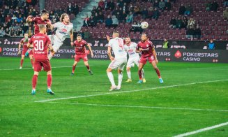 CFR Cluj, victorie facilă la partida cu numărul 300 în prima ligă pentru Dan Petrescu