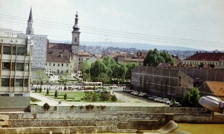 Cluj-Napoca, anii '70! O singură fotografie, mai multe ipostaze care azi nu mai sunt vizibile