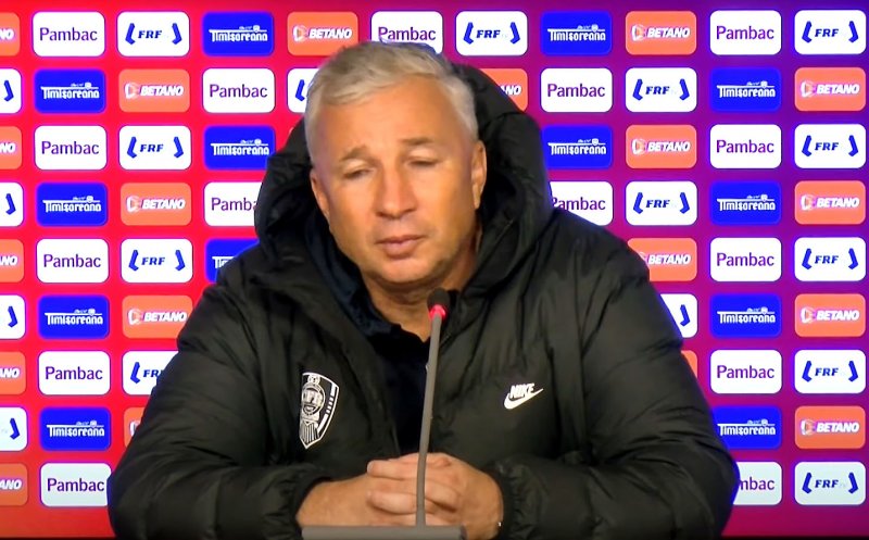 De ce Dan Petrescu a plecat nervos de la conferința de presă, deși e la prima victorie în Cupă după 13 ani