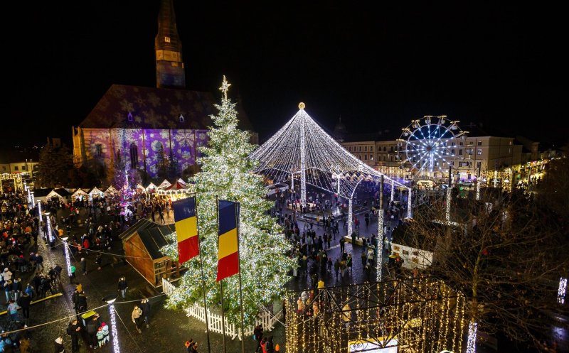 Târgul de Crăciun din Cluj-Napoca începe VINERI! Vezi programul pentru primul weekend