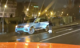 ACCIDENT în Cluj-Napoca, în "traficul aglomerat" de la ora la 2 noaptea, în Piaţa Avram Iancu