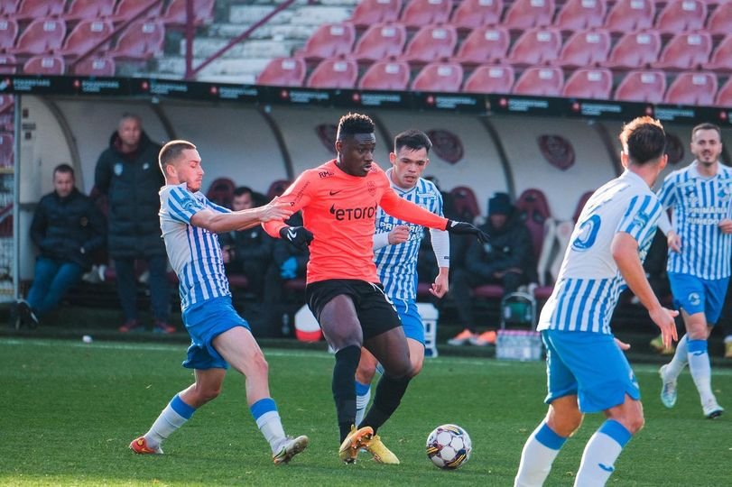 CFR Cluj a învins Corvinul Hunedoara într-un joc de pregătire