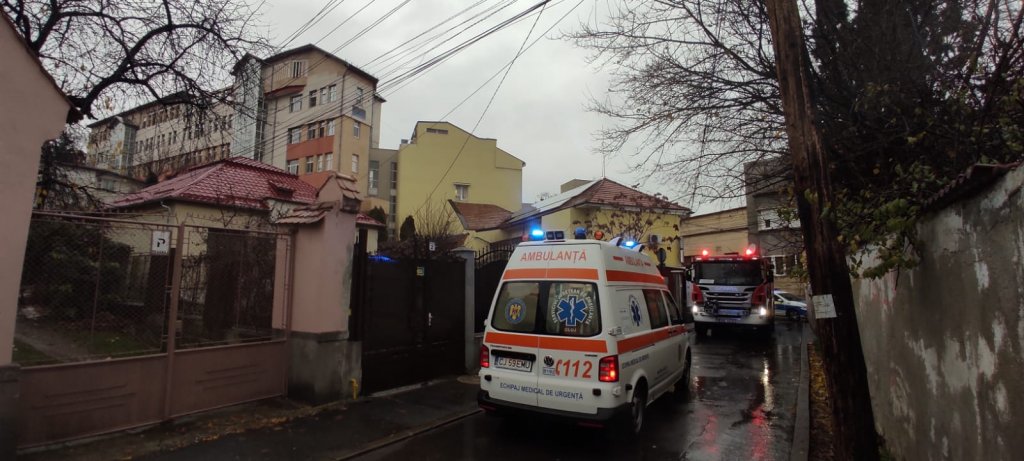 Plan roșu la Cluj-Napoca! Incendiu la Spitalul de Copii, pacienții evacuați