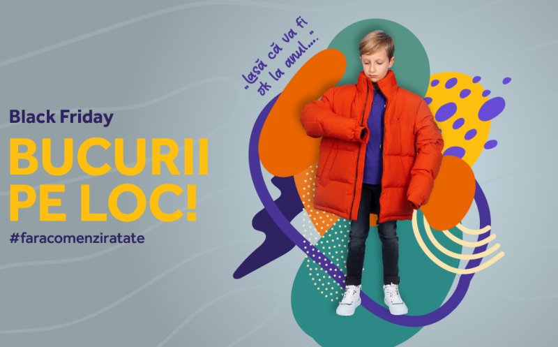 Ultimul weekend cu „Bucurii pe loc” și reduceri de până la 70%, la Iulius Mall Cluj!