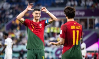 Cristiano Ronaldo a devenit primul jucător care înscrie la cinci Campionate Mondiale. Naționalele învinse de portughez