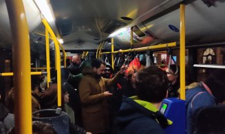 ''Pentru cei care se tem că noaptea autobuzele ar circula goale''