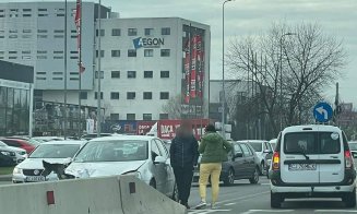 Accident la ieșire din Cluj-Napoca spre Florești