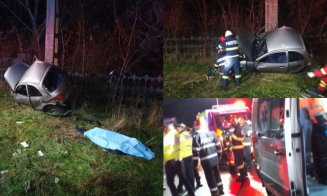 Accident MORTAL cu mașină condusă de un minor: Şoferul de 16 ani a murit și alți doi copii, de 13 și 14 ani, au fost grav răniți