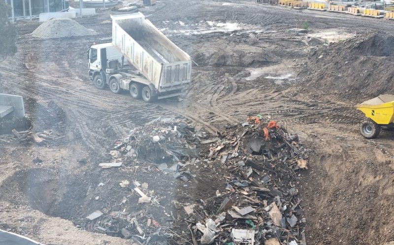 Nord Conforest îngroapă deșeuri în Parcul Feroviarilor, proiect pentru care încasează 7,6 milioane de euro de la Primăria Cluj