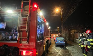 INCENDIU în Cluj-Napoca: Pompierii au găsit un bărbat MORT