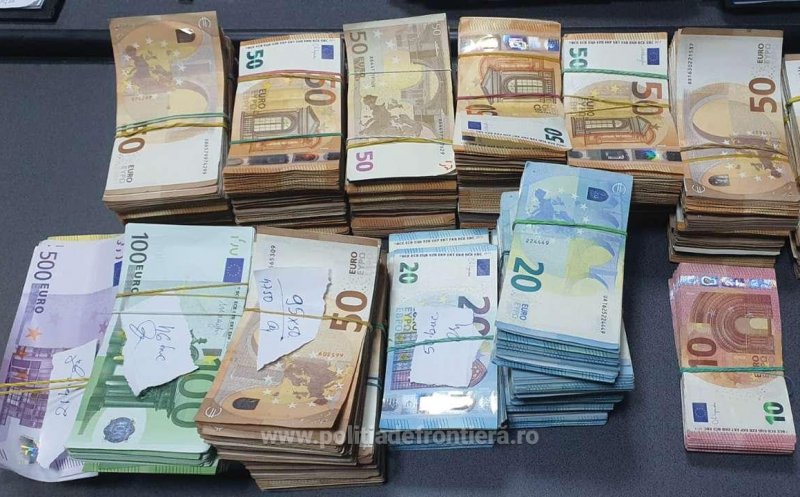 Un ucrainean a încercat să intre în România cu sute de mii de euro nedeclarați. Ce a spus că vrea să facă cu banii