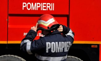 INCENDIU în Feleacu: O casă a fost cuprinsă în totalitate de flăcări