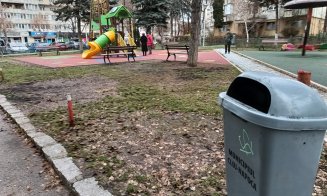 Hărnicie de duminică în Mănăștur: ”Trebuie TERMINATĂ lucrarea de SĂRBĂTORI” / Au revenit și băncile