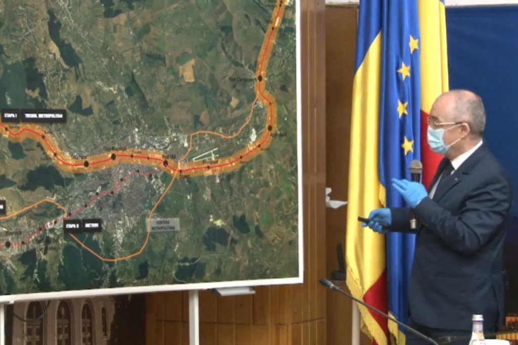 Boc, încântat de semnarea actelor pentru Metrou: "În spatele acestor hârtii semnate într-o zi se află o muncă de luni"