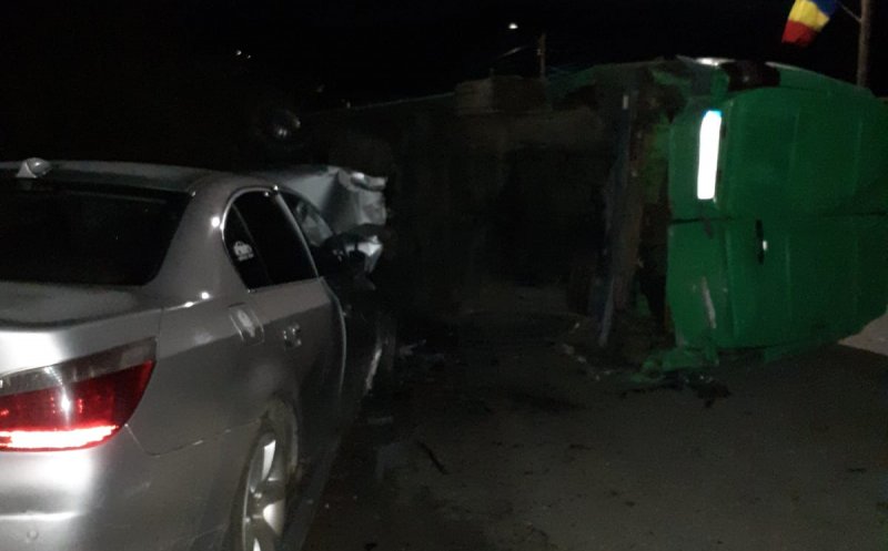 Cluj: Accident cu două mașini în Frata