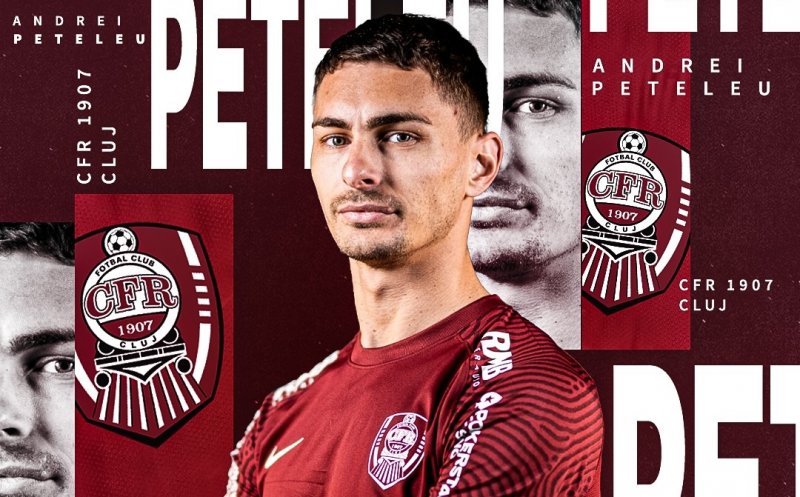 CFR Cluj a oficializat un nou transfer. Jucătorul revine alături de "feroviari" după trei ani