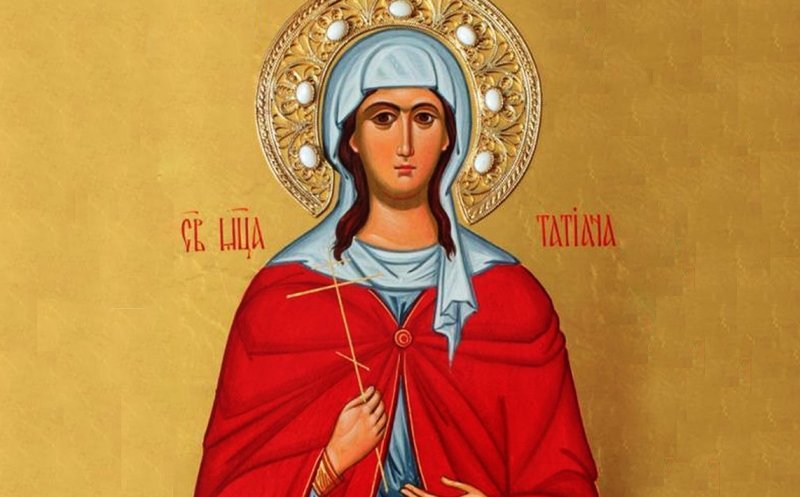 CALENDAR ORTODOX 12 ianuarie: Creștinii o cinstesc pe Sfânta Muceniță Tatiana