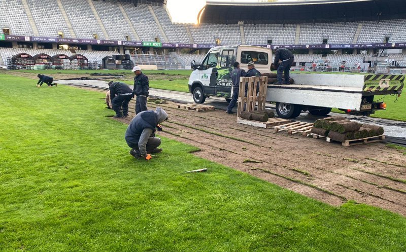 În sfârșit! Cluj Arena va avea un gazon nou din bani publici. Cât costă și când trebuie să fie gata