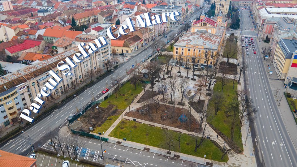 Plimbare aeriană prin șantierul de la Parcul Ștefan Cel Mare din Cluj-Napoca. Clujenii, revoltaţi de calitatea lucrărilor