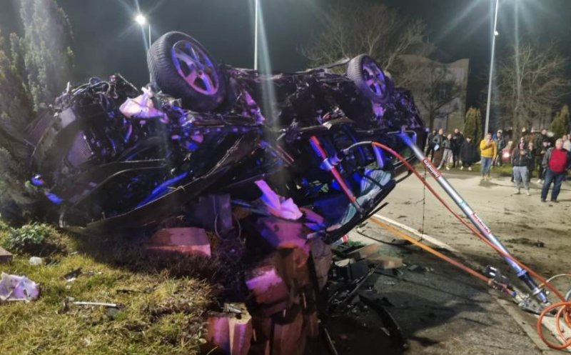 Cine era tânărul care a murit în teribilul accident din Sebeș. VIDEO cu momentul impactului