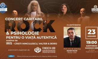 Rock și psihologie la UBB. Concert-dezbatere cu scop caritabil