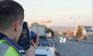 Razie fulger a polițiștilor clujeni pe drumuri. Au împărțit zeci de amenzi și au lăsat mulți șoferi fără permis